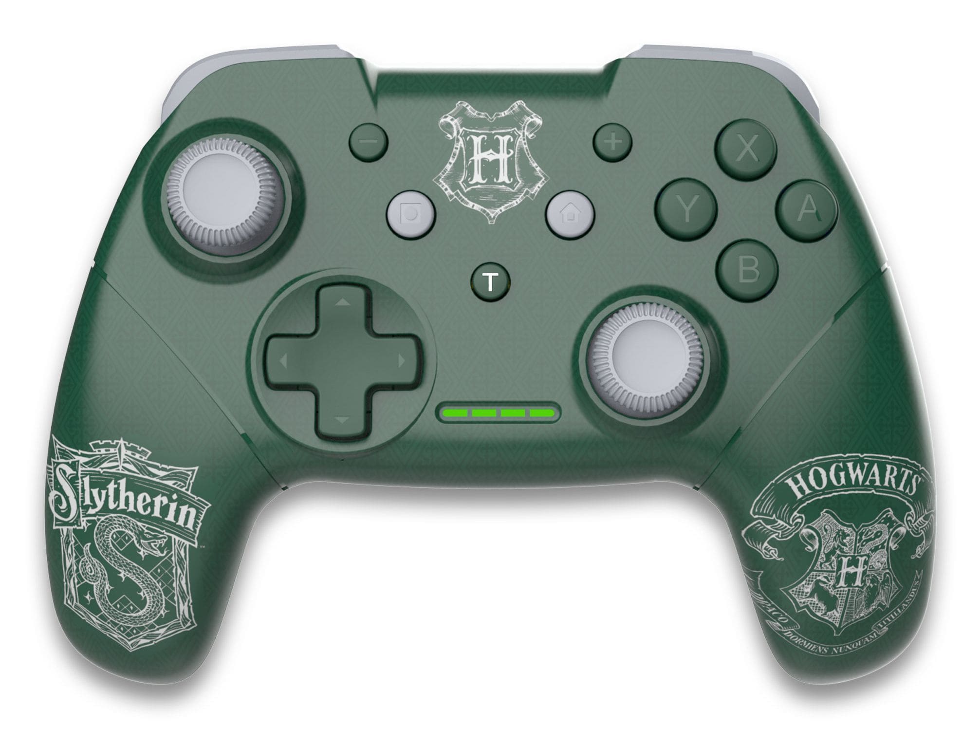 Freaks and Geeks Wireless Controller Harry Potter Slytherin Gamepad für Nintendo Switch (Grün/Grau) 299252C