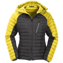 MAUL Damen Funktionsjacke Annaberg Steppjacke+Kapuze, Größe 40 in Schwarz Schwarz