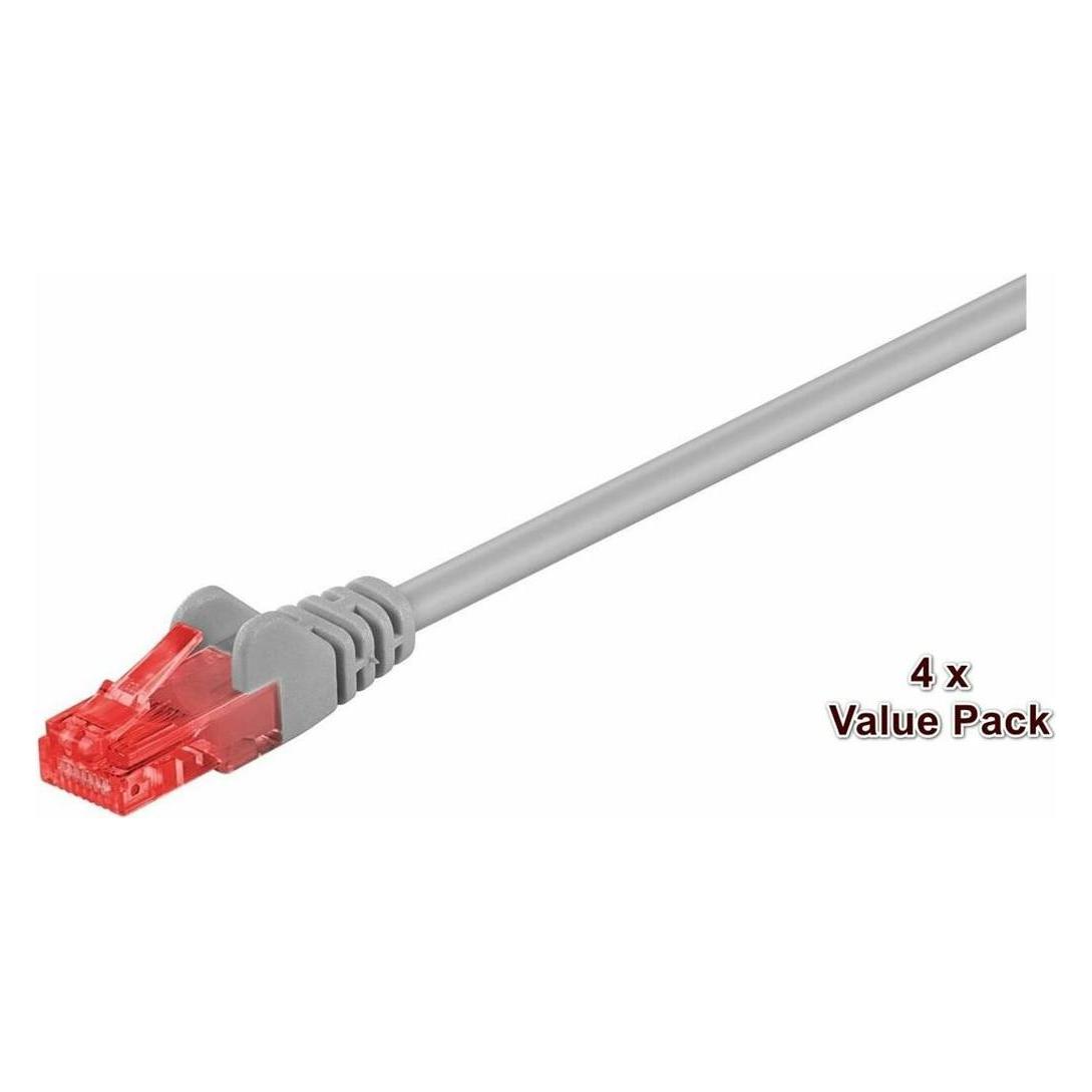 MicroConnect UTP Cat6 20m Grey Netzwerkkabel Grau (U/UTP, CAT6, 20 m) (V-UTP620VALUEPACKAGE)