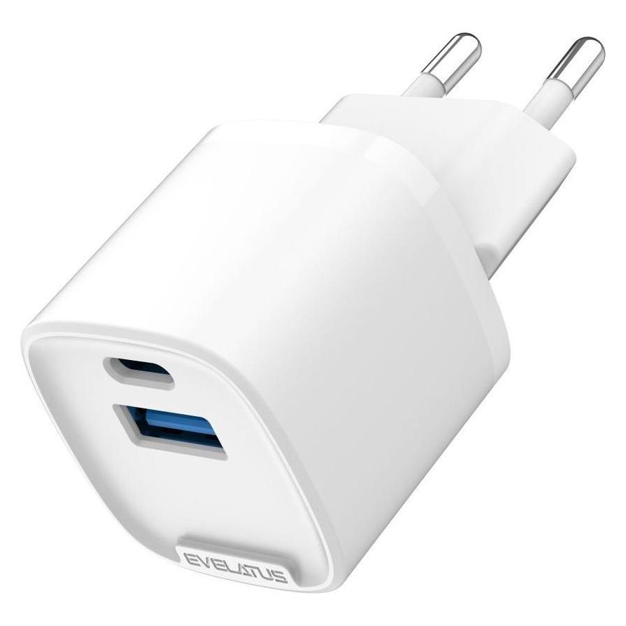 Evelatus Other Phone Accessory QuickVolt Adapter 20W EU-WH White (20 W, 1 Port) (RLC-542)