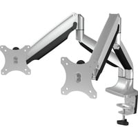 IB-MS504-T, Monitorhalterung silber/schwarz