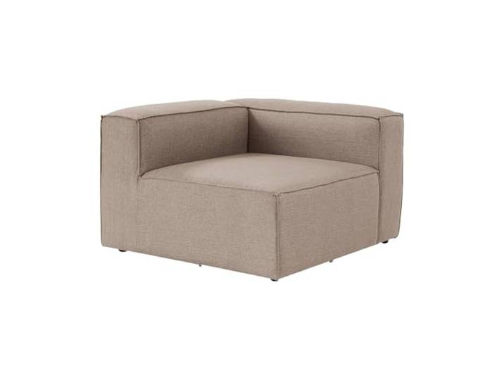 Produce Shop Eckmodul rechts für Sektionssofa aus Leinen Fora 1R - Beige