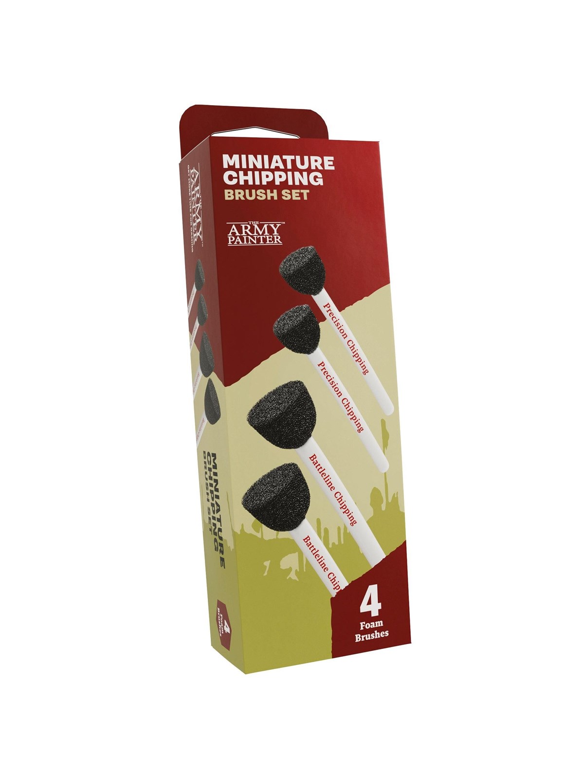 The Army Painter Miniature Chipping Brush Set