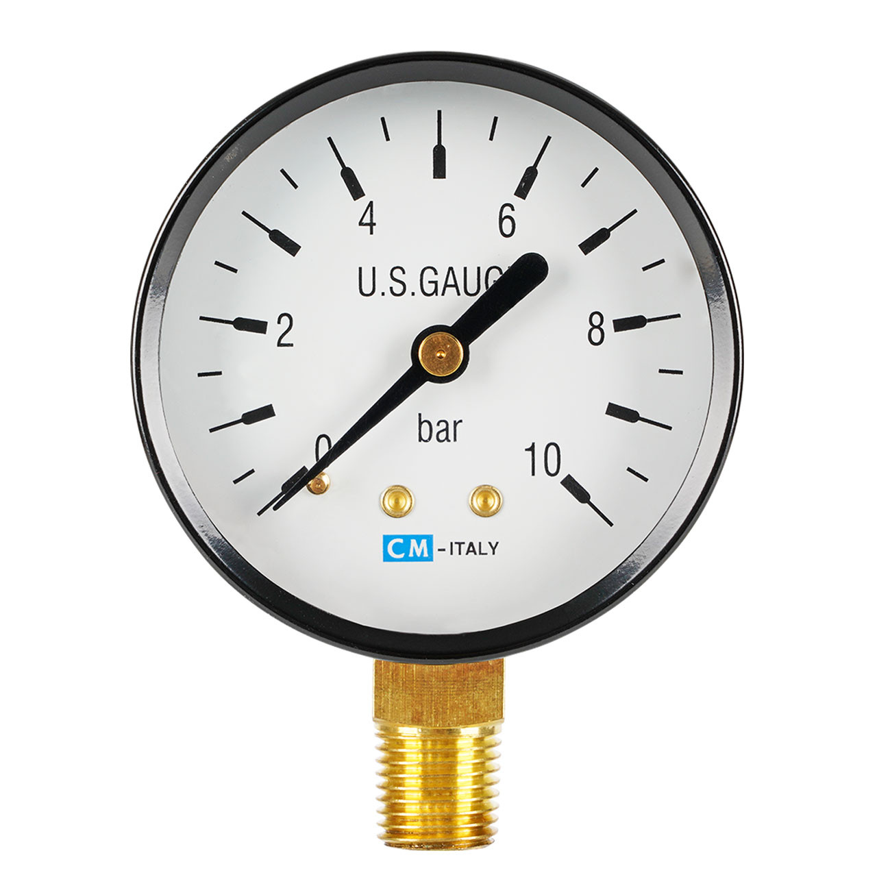 REKUBIK Manometer radial 0-10 bar 1/4" AG 4006/0010