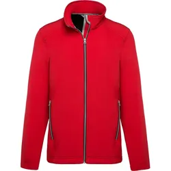 Kariban Herren 2-Lagen Softshell Jacke Softshell-Jacke K424 red M