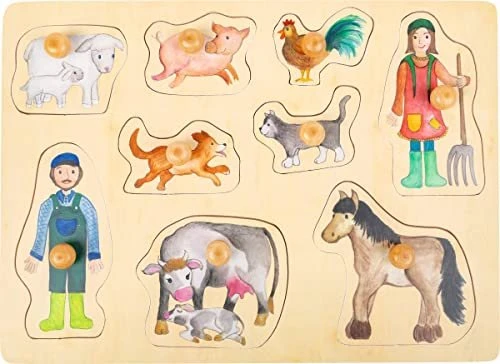 Small Foot Puzzle - Landleben