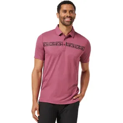 TRAVISMATHEW Polo Bungee Jump, bordeaux/schwarz