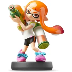 Nintendo amiibo Super Smash Bros. - Inkling Girl (3DS, Switch, Wii U), Weiteres Gaming Zubehör, Mehrfarbig