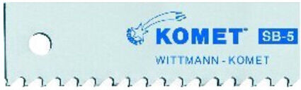 KOMET Lame de scie machine SB5 Z14 par pouce 300x25x1,50mm (400022)