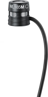 Shure WL185M Black Noir