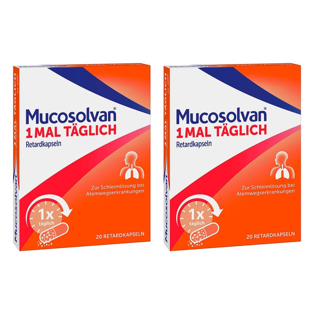 A. Nattermann & Cie GmbH MUCOSOLVAN 1x täglich Retardkapseln Schleimlöser bei Husten 08102703