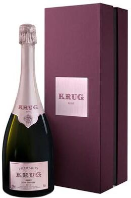 """Krug Brut Rose (28th Edition) with Gift Box Champagne - France"""