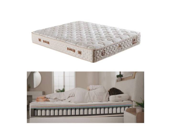 Boxspringmatratze Taschenfederkernmatratze Cappadocia 7 Zone Federkernmatratze Matratzen, Bambi, 30 cm hoch, (Bestseller)