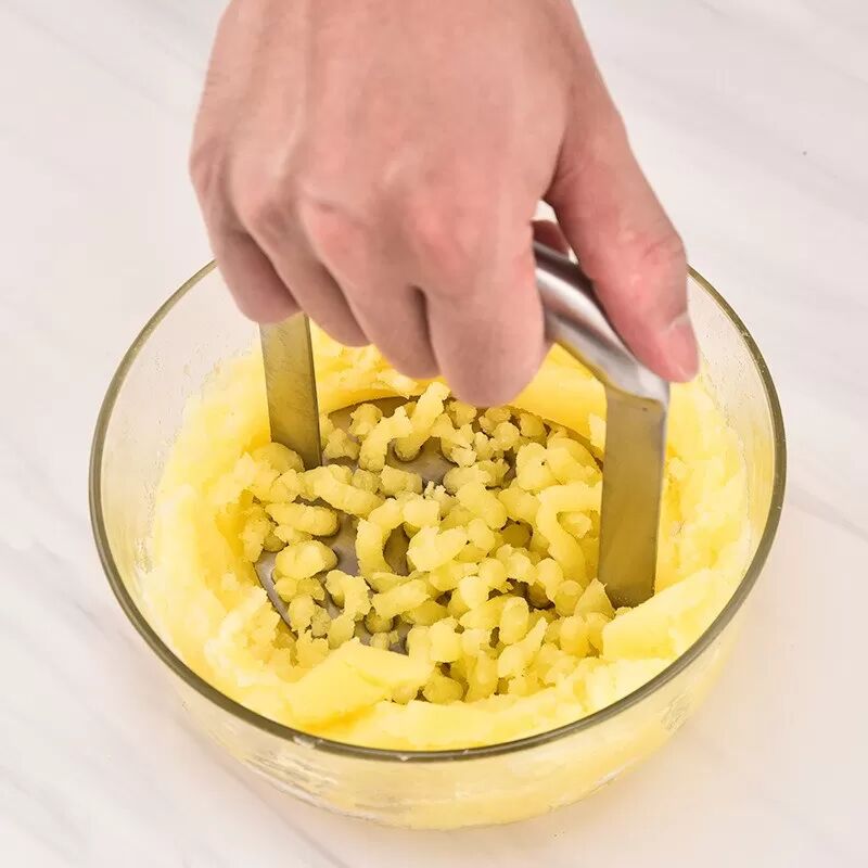 INF Kartoffelstampfer aus Edelstahl - Müheloses Kartoffelstampfen