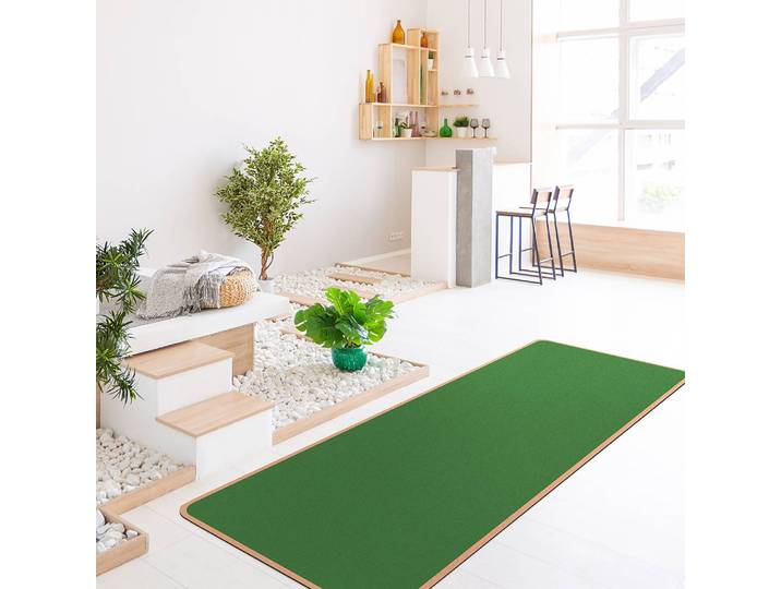 Tapis de yoga Suhar II 183 x 61cm Vert/Vert foncé