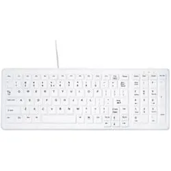 Active Key AK-C7000F-FU1-W/GE Tastatur RF kabellos + USB Weiss (DE, Kabellos), Tastatur, Weiss