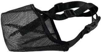 Multisell Products Hub Adjustable Breathable Dog Muzzle For Barking Biting And Long Snout Comfort black m