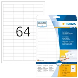 HERMA Etiketten SPECIAL 48,3 x 16,9 mm, weiß