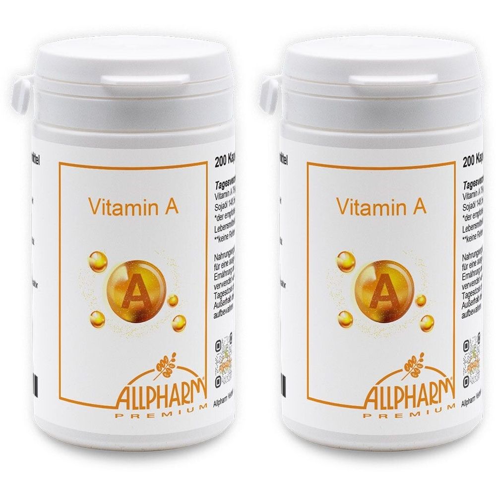 Vitamin A Kapseln 2x 2x200 St