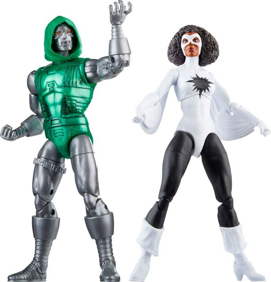 Hasbro Marvel Avengers Captain Marvel versus Doctor Doom 4 stuks Meerdere kleuren