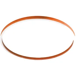 Gea Luce AELA P/G Deckenleuchte in gebranntem Orange, Aluminium, 60 W + 12 W integrierte LED-Doppelabstrahlung, 3800 lm, dimmbar, Phasenanschnitt - Gealuce