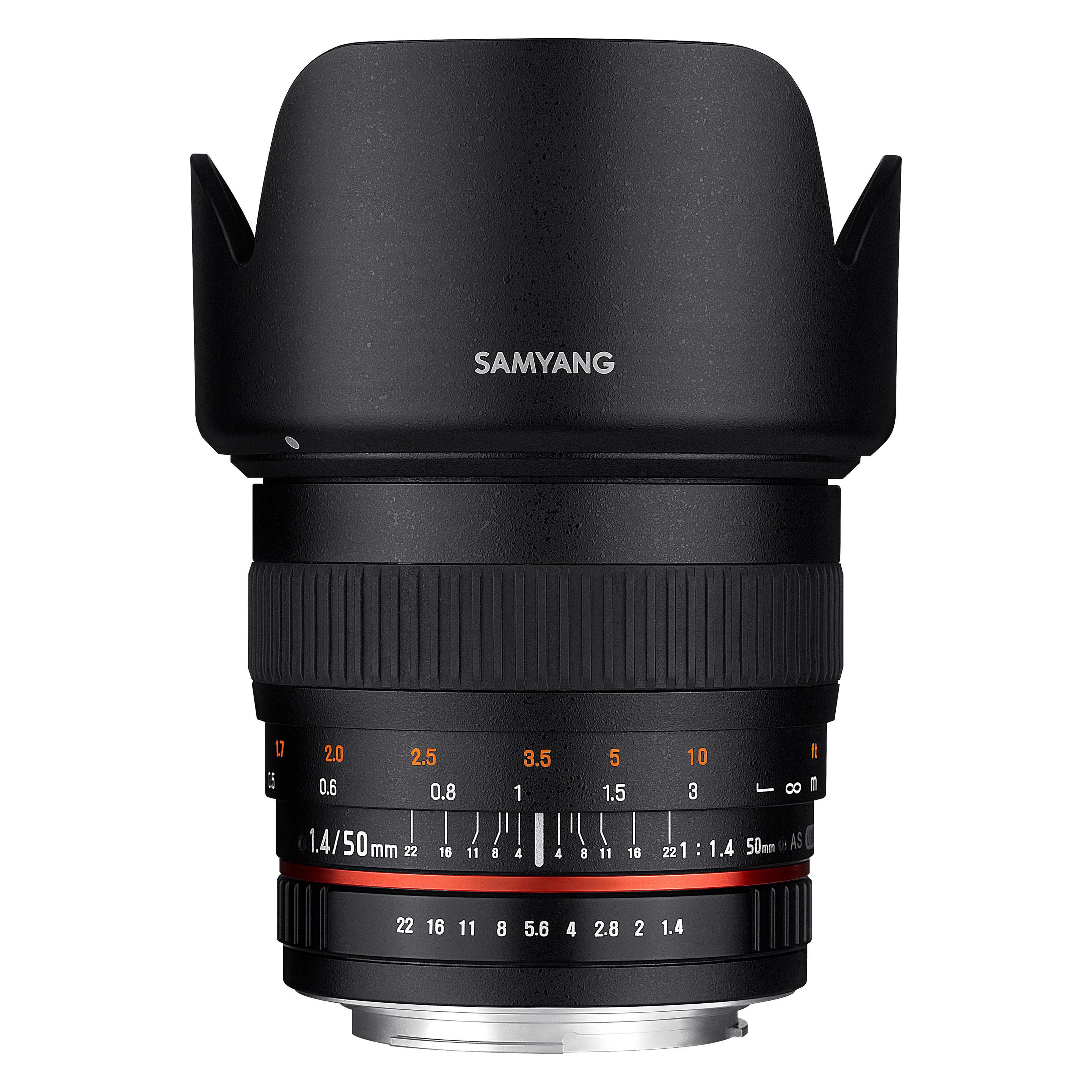 Samyang 50mm f/1.4 - Nikon F (Nikon F, Vollformat) (F-1111103101)