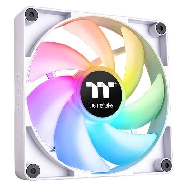 Thermaltake CT120 ARGB 2er-Pack Snow (120 mm, 2x) (CL-F153-PL12SW-A)