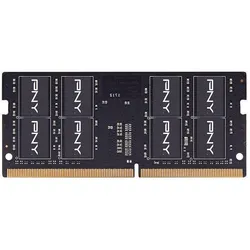 PNY Speicher 16GB DDR4 3200 SO-DIMM MN16GSD43200-SB (1 x 16GB, 3200 MHz, DDR4-RAM, SO-DIMM), RAM, Schwarz
