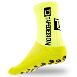 TAPEDESIGN Allround Socks Classic Antirutschsocken neon-gelb