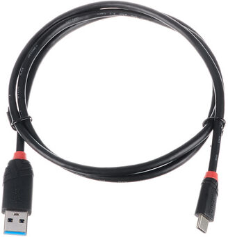 Lindy USB 3.2 Cable Typ A/C 1m Schwarz