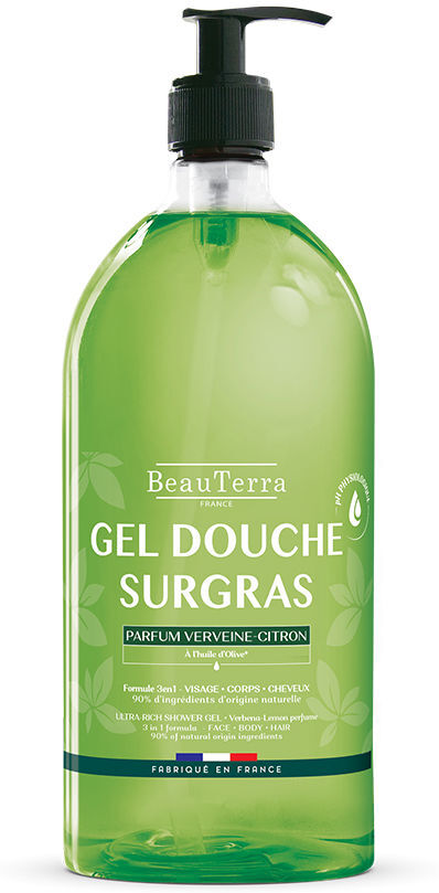 Beauterra Verbena Limón gel de ducha 1000 ml