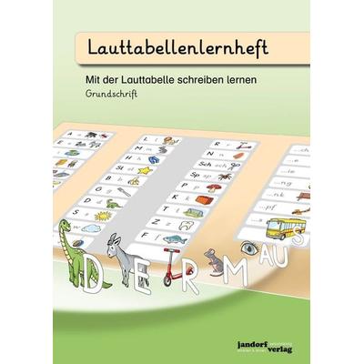 Lauttabellenlernheft (Grundschrift), Geheftet von Peter Wachendorf, Jandorfverlag KG, 978-3-96081-030-8