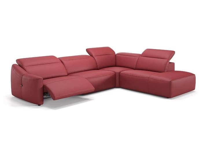 Design Eckcouch SAMOA Leder Wohnlandschaft
