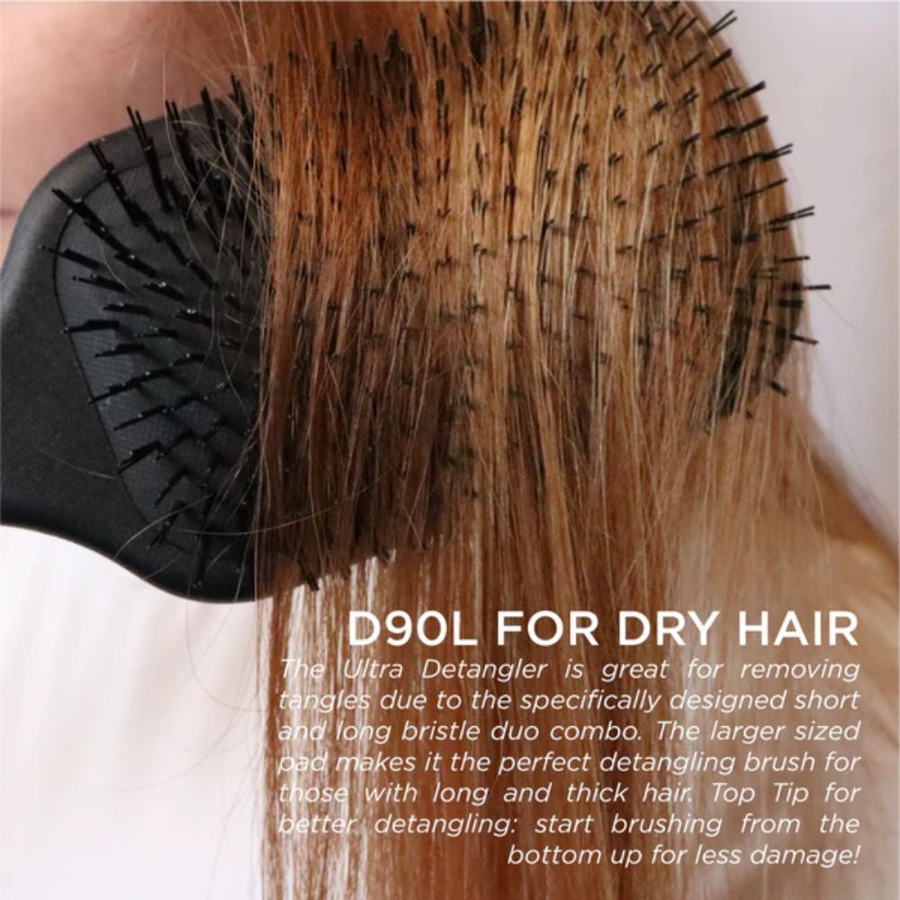 Denman D90 The Mini and The D90L Ultra Detangler Hairbrush 1&nbsp;un. Wildcats Standard
