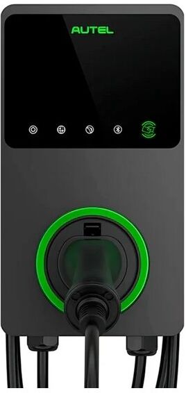 Autel Ladeboks 22kw Med Kabel 4g, Mørkegrå