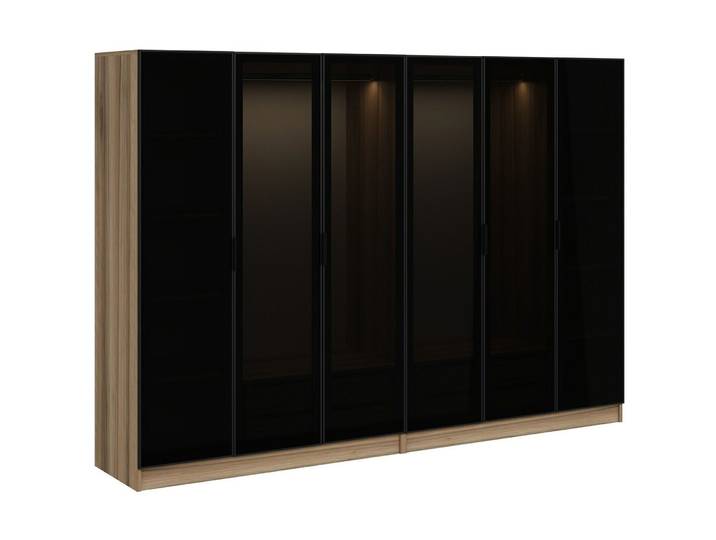 Kleiderschrank Uyumak rauch Melamin B 270 cm - Kleiderschrank