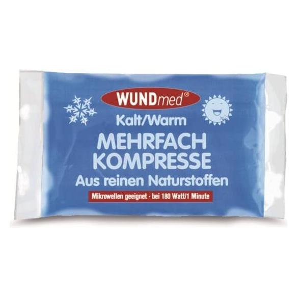 Wundmed Mehrfachkompresse, Wärme- und Kältekompresse, Kühlkissen Wärmekissen, Kompresse, 8,5 x 12 c (Gel, 68 g) (04-017)