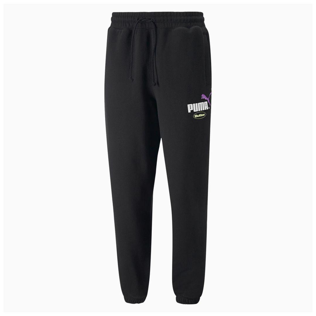 Puma x Butter Goods Zwart Stretch Taille Heren Track Broek 532443 01