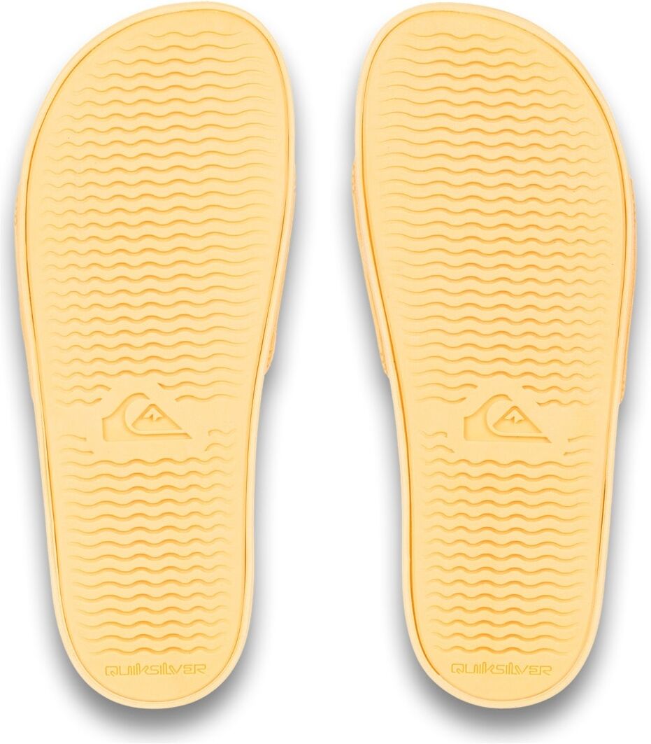 Sandale QUIKSILVER "Dockyard", Herren, Gr. 11 (44), rot (sunset), Obermaterial: Synthetikmaterial / Futter: Textil / Außensohle: EVA., Schuhe Sandale
