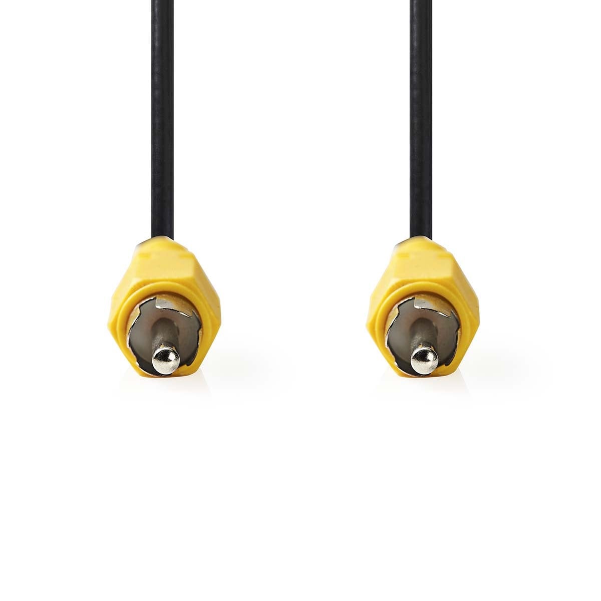 Nedis CVGL24100BK50 RCA-kabel, 5 meter, Zwart