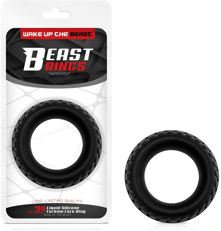 BEAST RINGS Anneau pénien en silicone liquide 30 mm