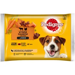 Pedigree Vital Protection Komplette Nahrung in Sauce 4 x 100 g
