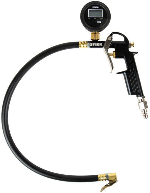 Appareil de mesure de la pression des pneus STIER, numérique SRFD-12 (903847)