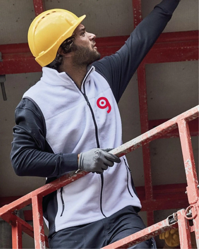 Strong Gilet Uomo Lavoro Fleece, 280g, Soft Shell, Antipilling Personalizzate o neutre James & Nicholson