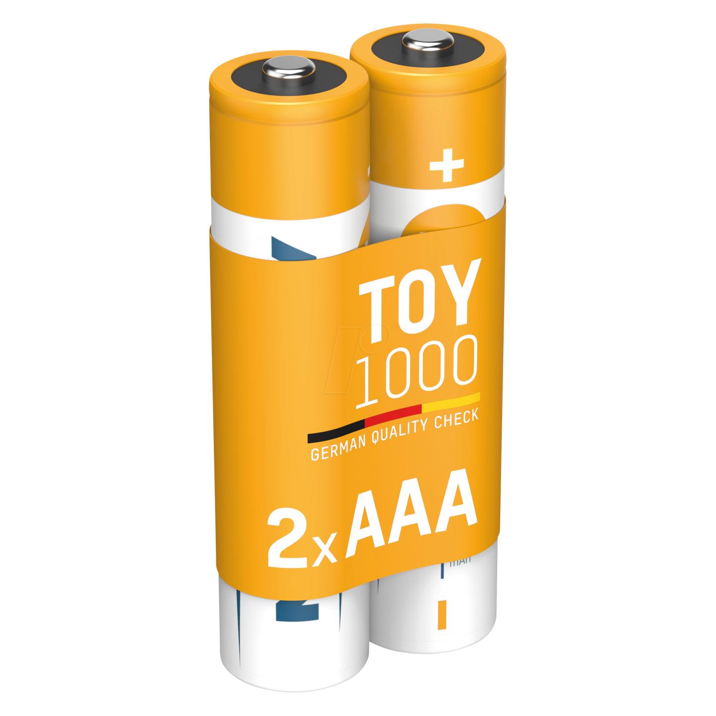 Ansmann 1311-0029 Micro (AAA)-Akku NiMH 800 mAh 1.2 V 2 St. (2 Stk., AAA, 800 mAh) (1311-0029)
