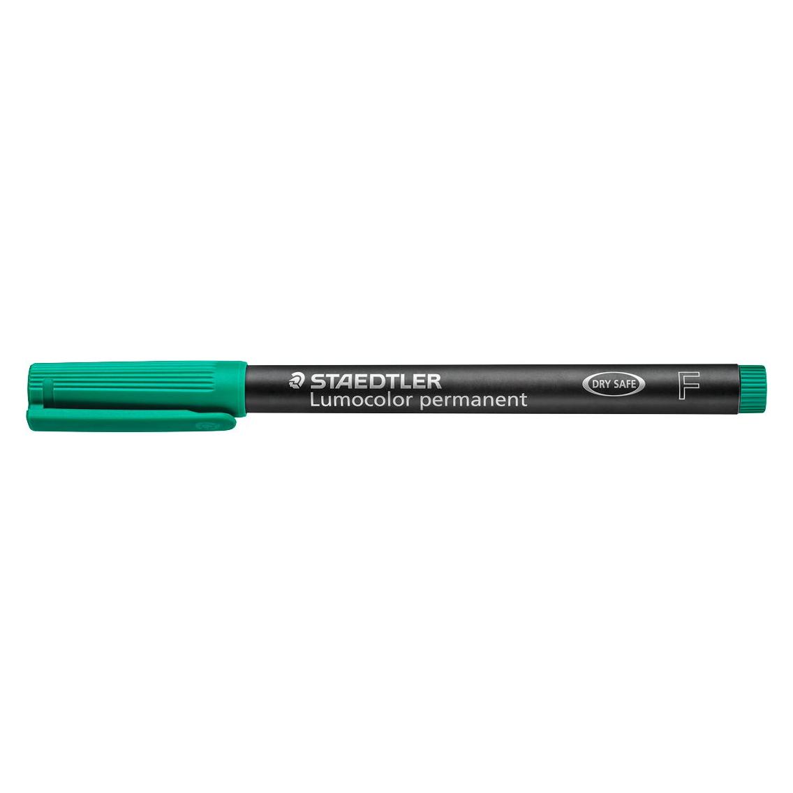 Staedtler 10 Lumocolor Folienstifte grün 0,6 mm permanent (10x) (318-5)