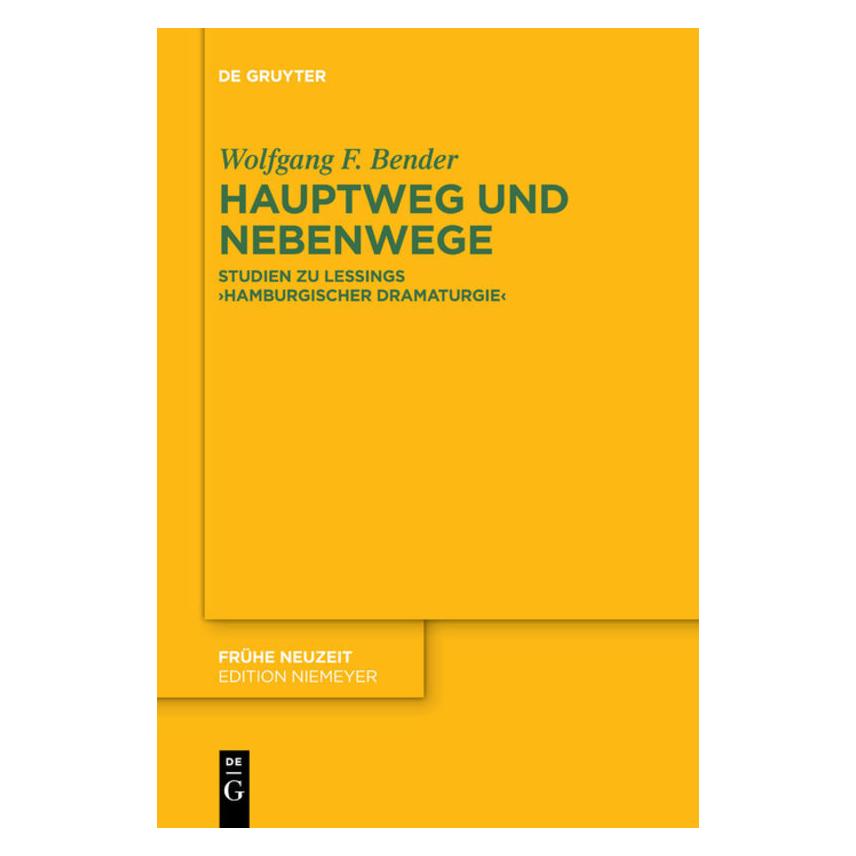 De Gruyter Hauptweg und Nebenwege (Deutsch, Wolfgang F. Bender) (56822602)