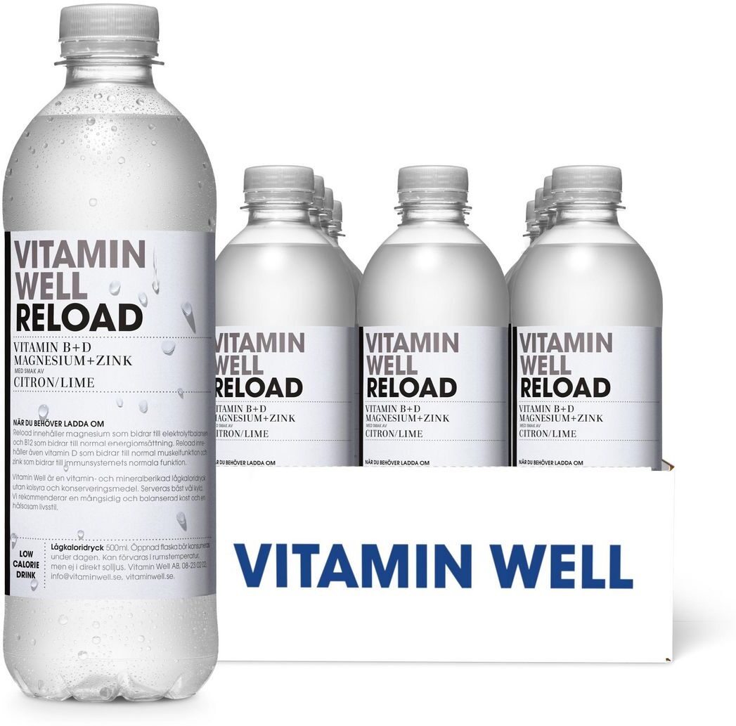 VITAMIN WELL Dryck Reload 50cl