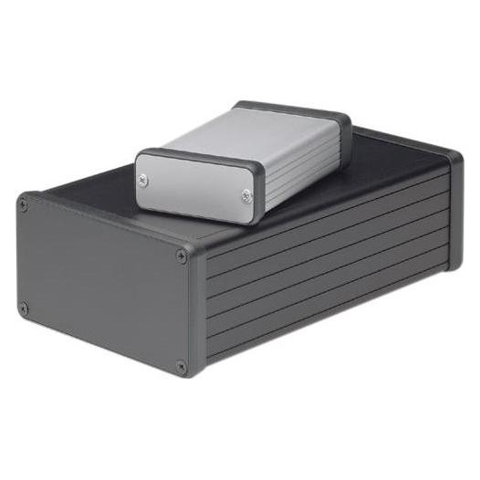 Hammond Extruded aluminium enclosure, clear (Gehäuse) (1455N1601)