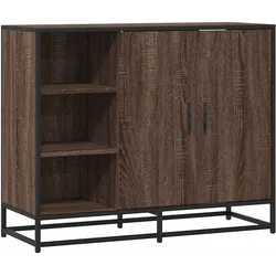 vidaXL Sideboard Braun Eichen-Optik 92x35x76 cm Holzwerkstoff